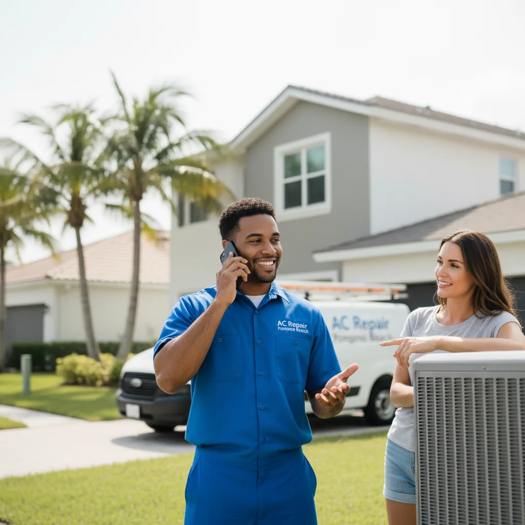 AC Repair Pompano Beach customer support in Shenandoah Junction